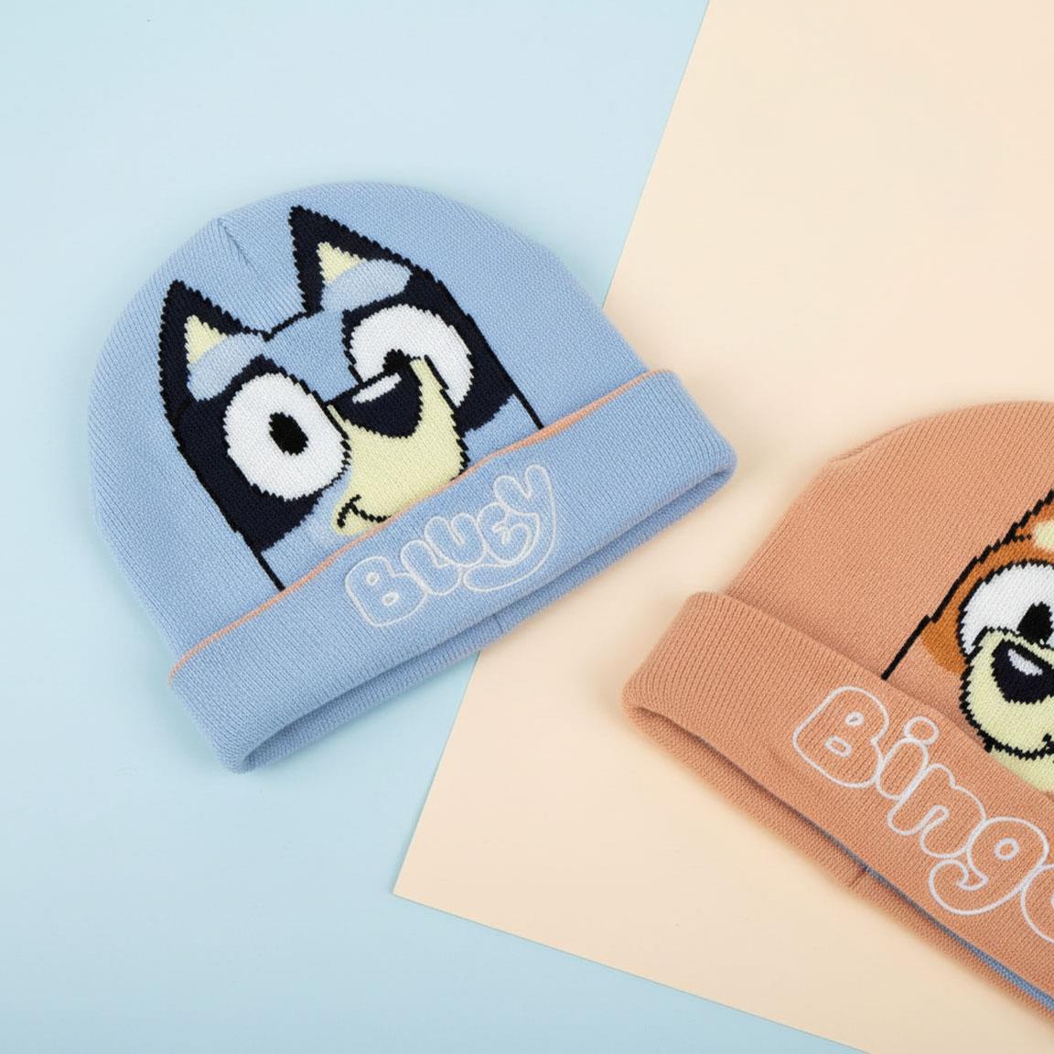 ЗИМНА ДВУЛИЦЕВА ШАПКА BLUEY