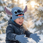 КОМПЛЕКТ ОТ ДВЕ ЧАСТИ,ШАПКА И РЪКАВИЦИ STITCH