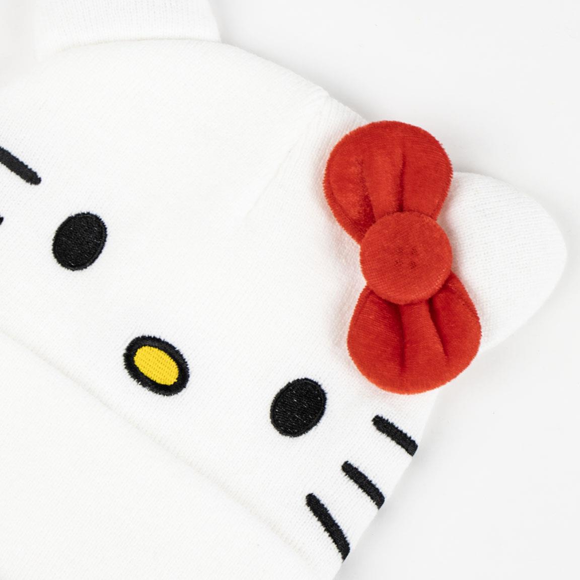КОМПЛЕКТ ОТ ДВЕ ЧАСТИ,ШАПКА И РЪКАВИЦИ HELLO KITTY