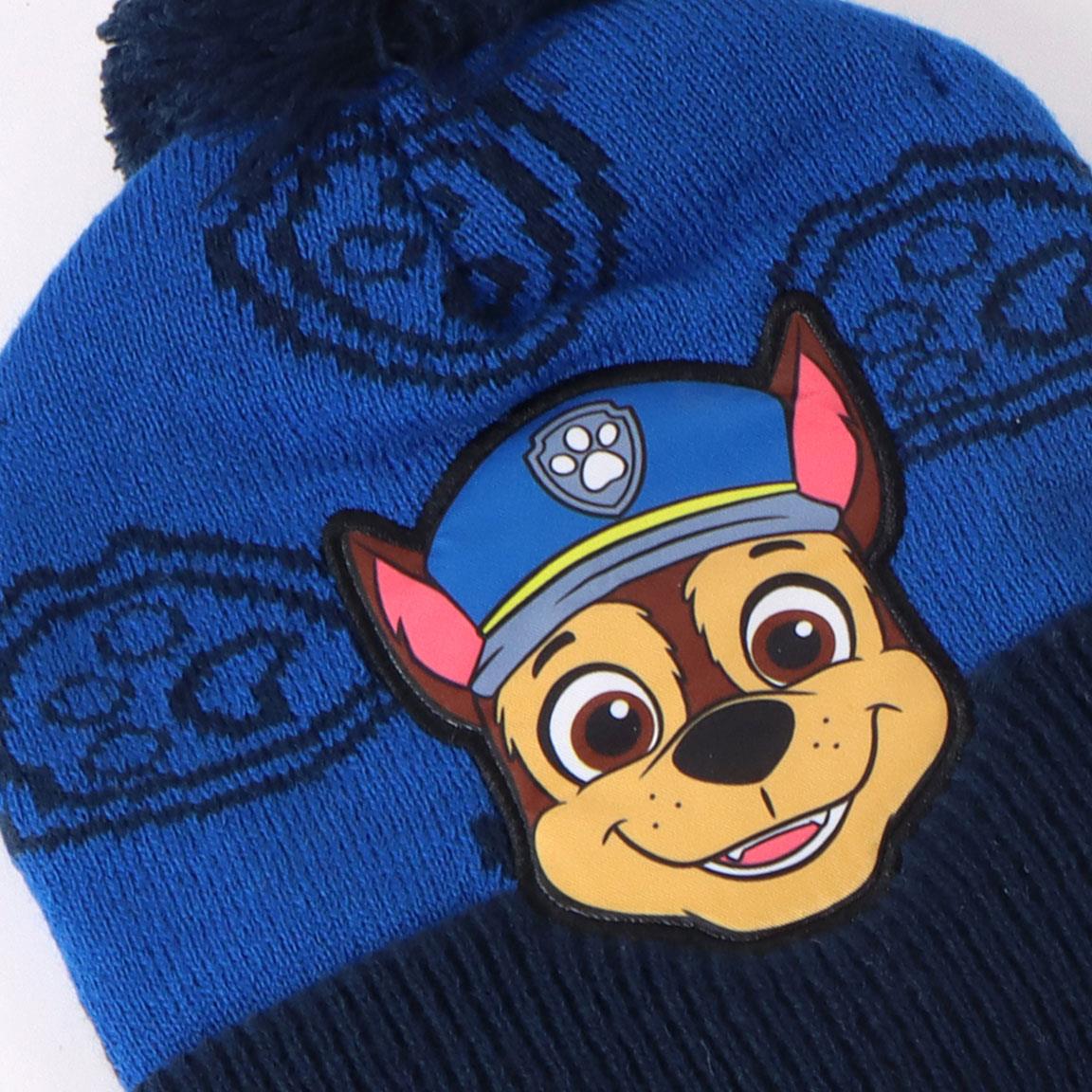 КОМПЛЕКТ ОТ ТРИ ЧАСТИ,ШАПКА,ШАЛ И РЪКАВИЦИ PAW PATROL