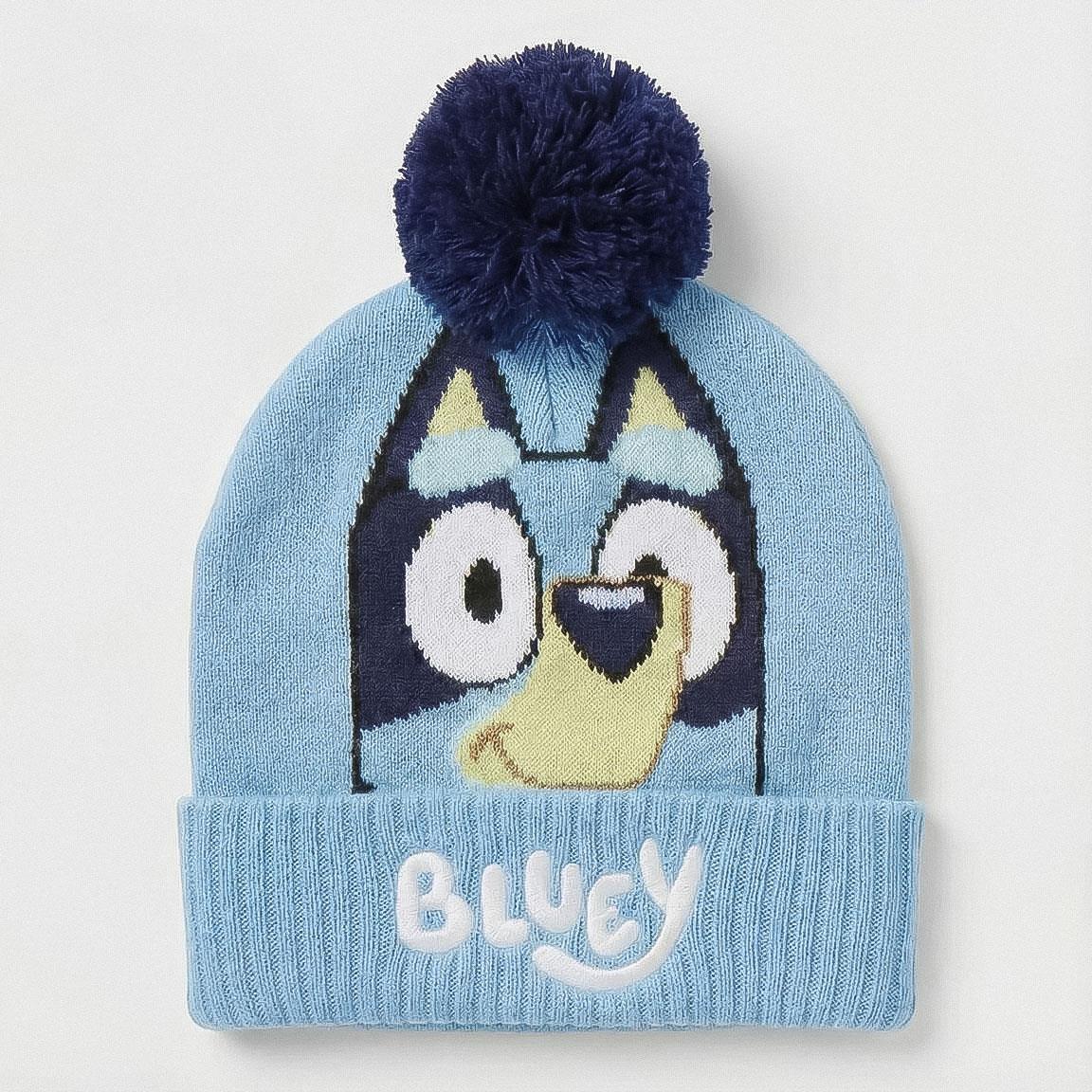 КОМПЛЕКТ ОТ ТРИ ЧАСТИ,ШАПКА,ШАЛ И РЪКАВИЦИ BLUEY & BINGO