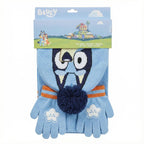 КОМПЛЕКТ ОТ ТРИ ЧАСТИ,ШАПКА,ШАЛ И РЪКАВИЦИ BLUEY & BINGO