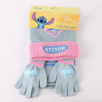 КОМПЛЕКТ ОТ ТРИ ЧАСТИ ,ШАПКА,ШАЛ И РЪКАВИЦИ STITCH
