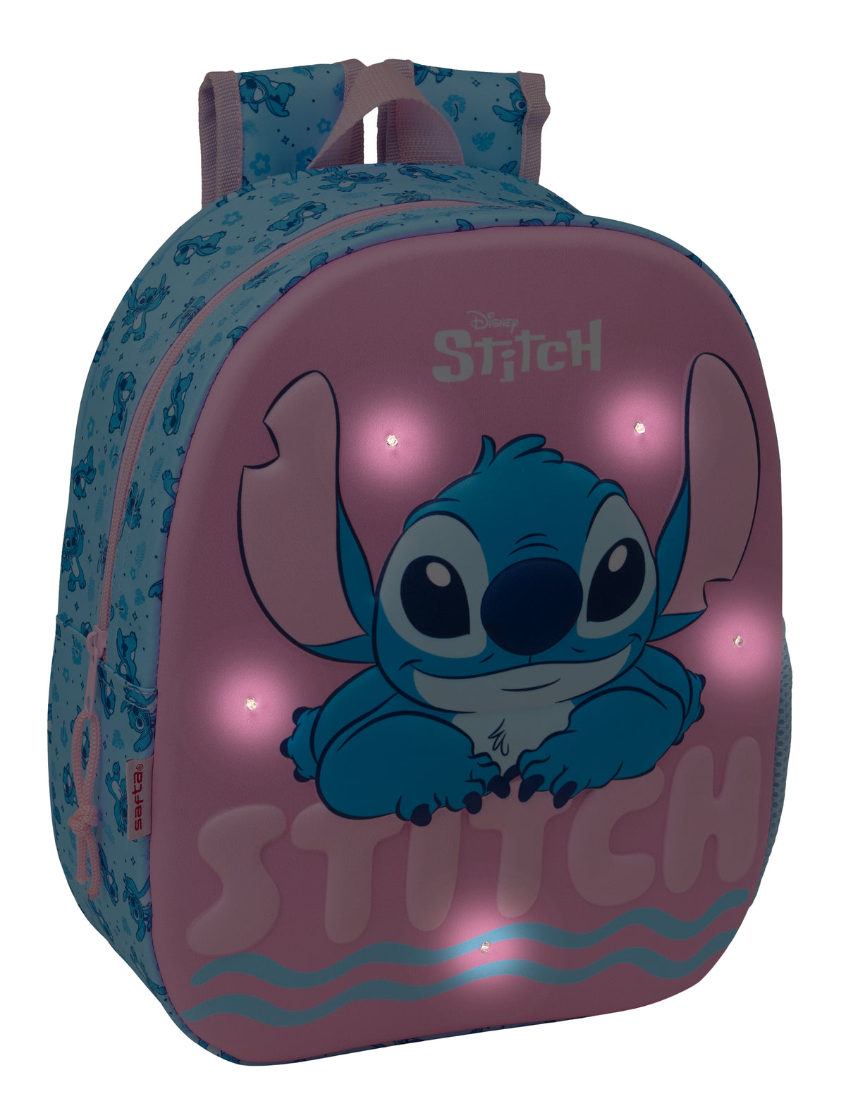 3D СВЕТЕЩА ДЕТСКА РАНИЦА STITCH