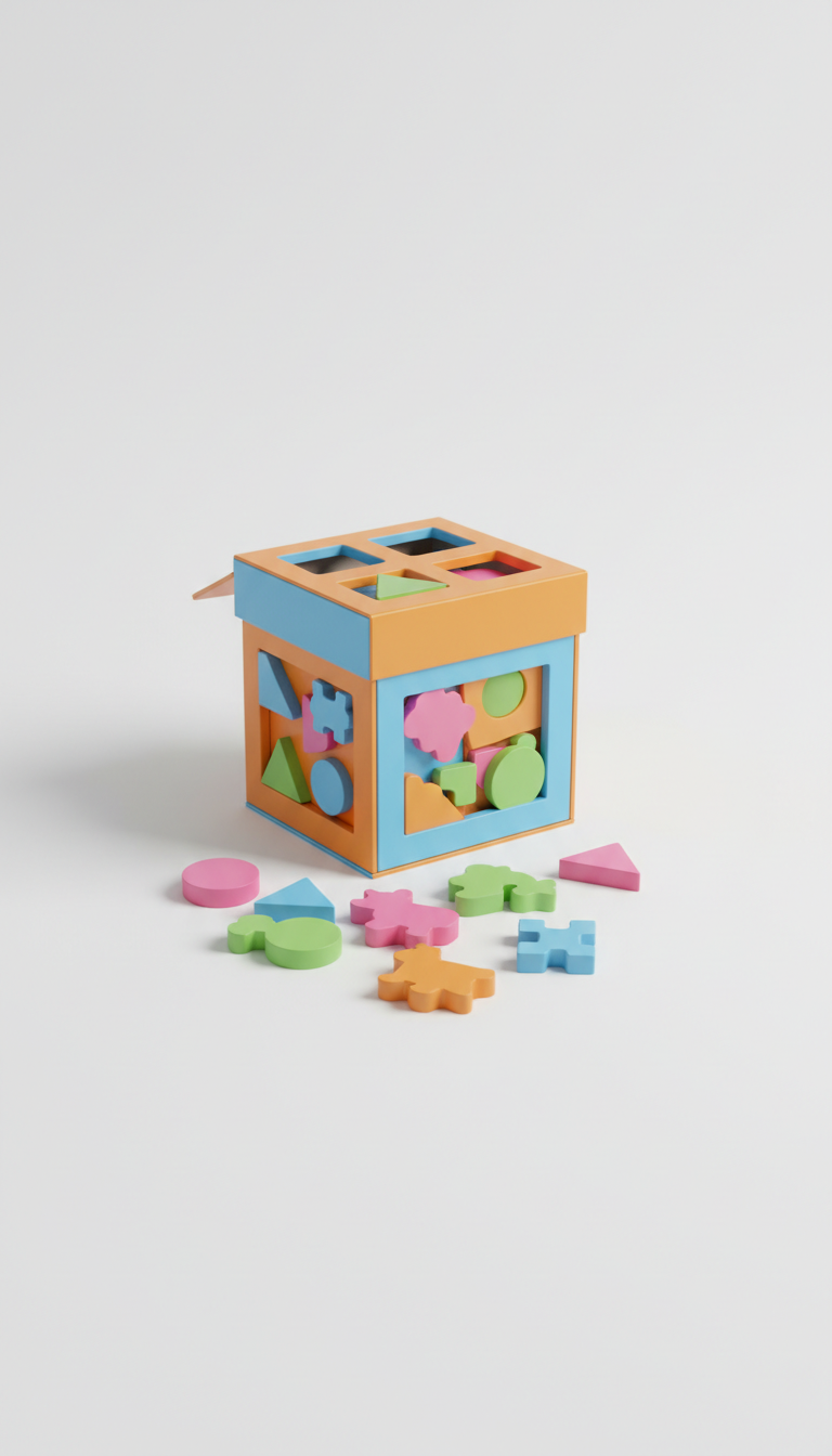 Colorful Interactive Puzzle Toy